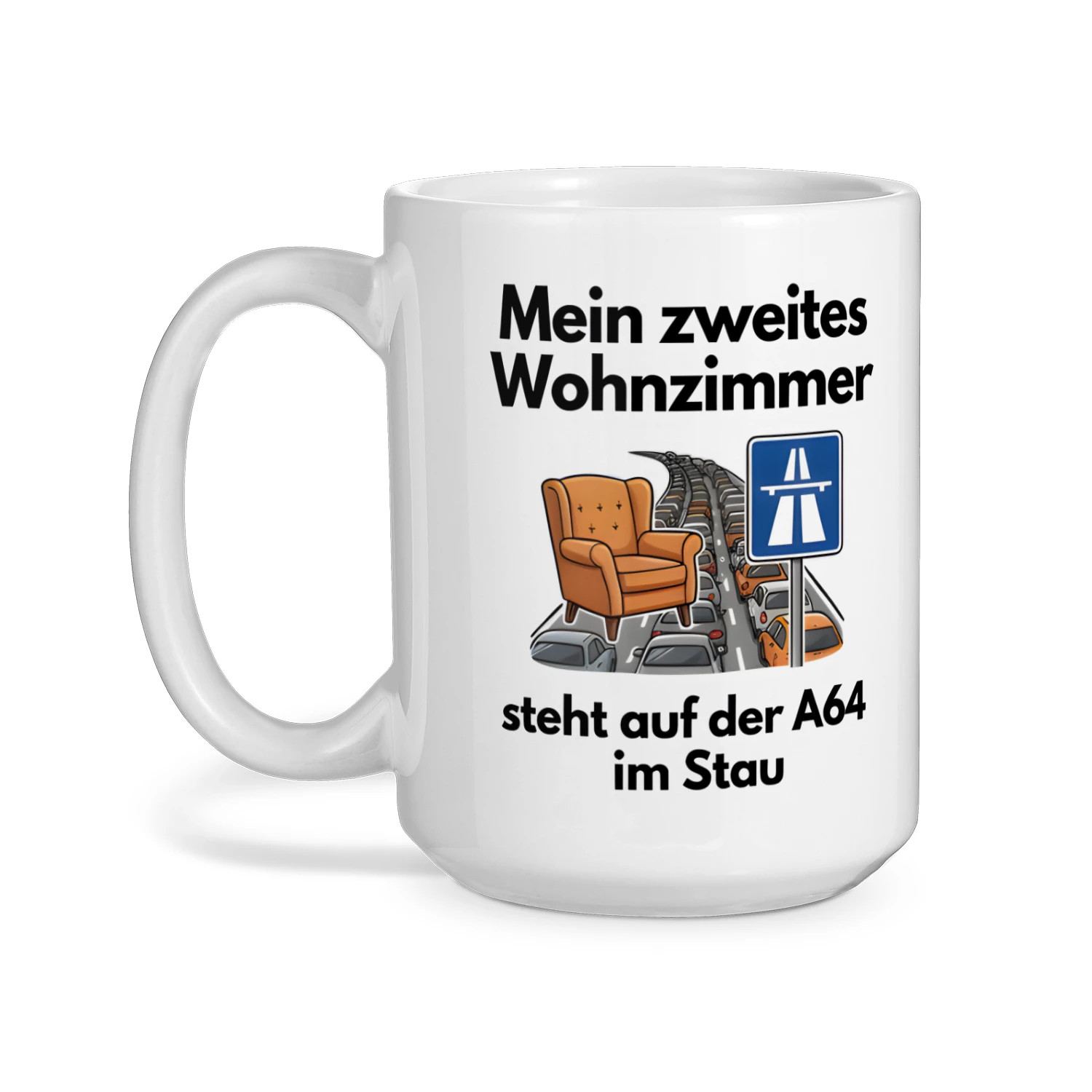 Mein zweites Wohnzimmer steht auf der A64 im Stau