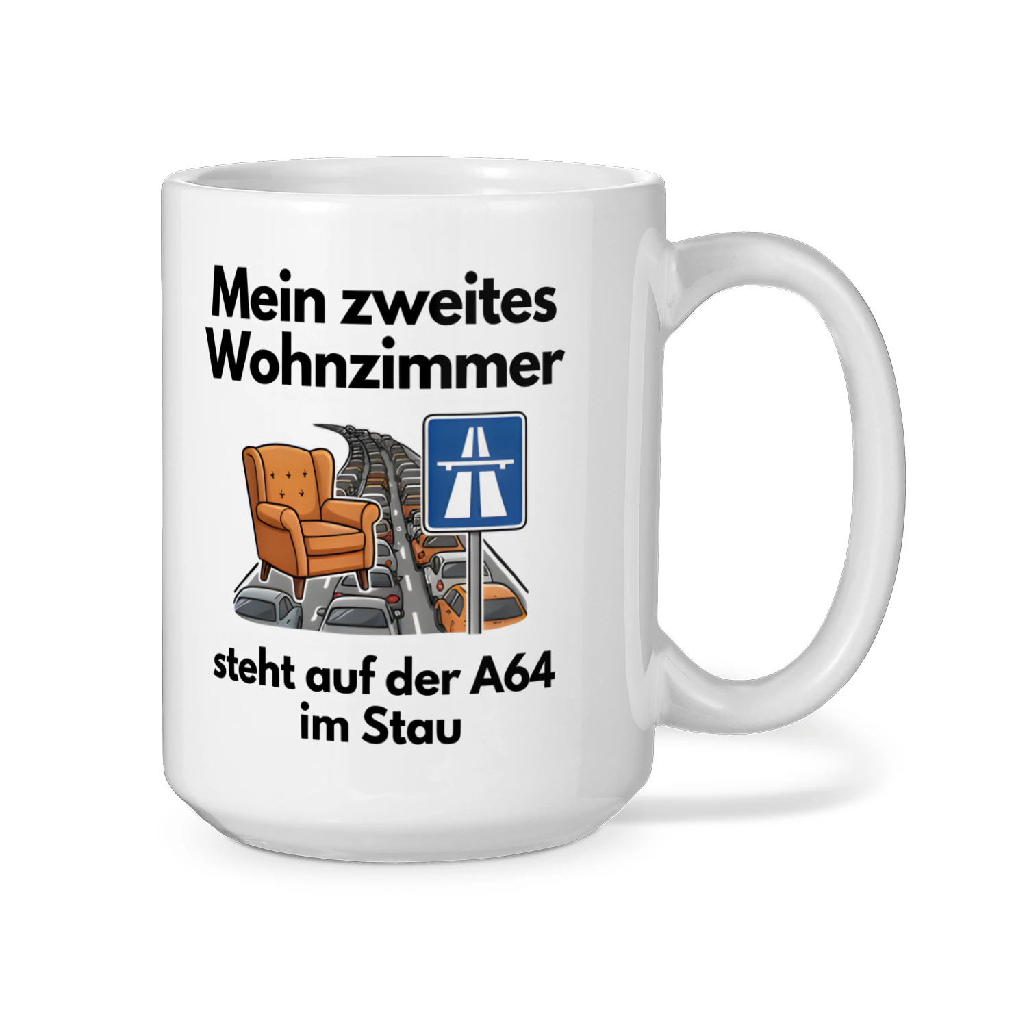 Mein zweites Wohnzimmer steht auf der A64 im Stau