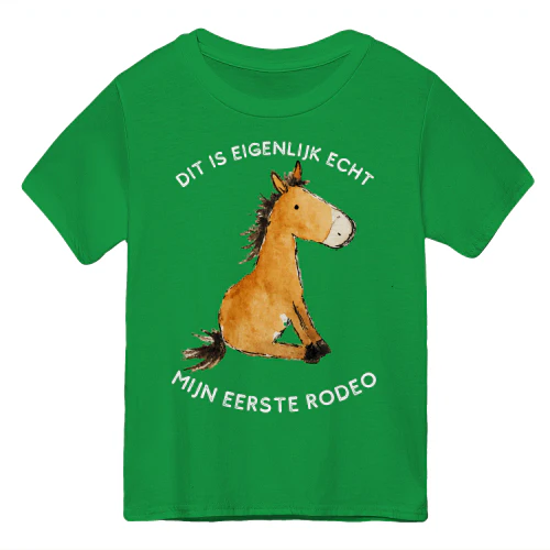 Dit is eigenlijk echt mijn eerste rodeo