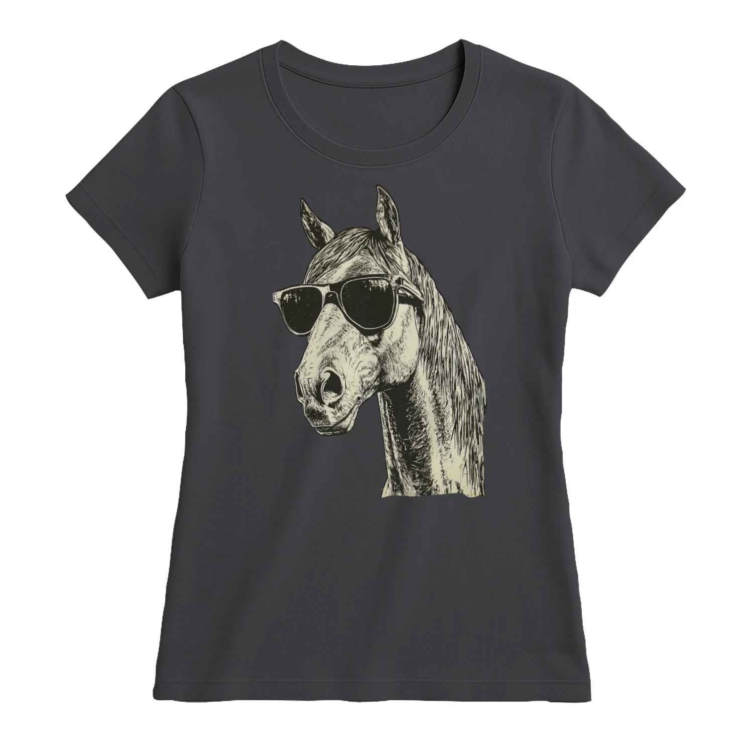 Horse with sunglasses