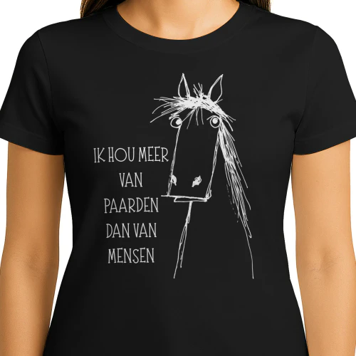 Ik hou meer van paarden dan van mensen