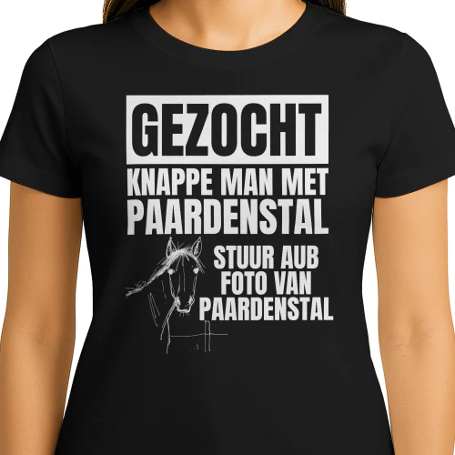 Gezocht: knappe man met paardenstal