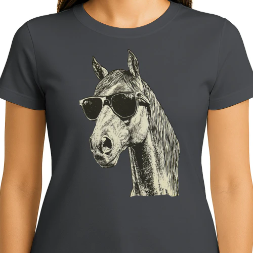Horse with sunglasses