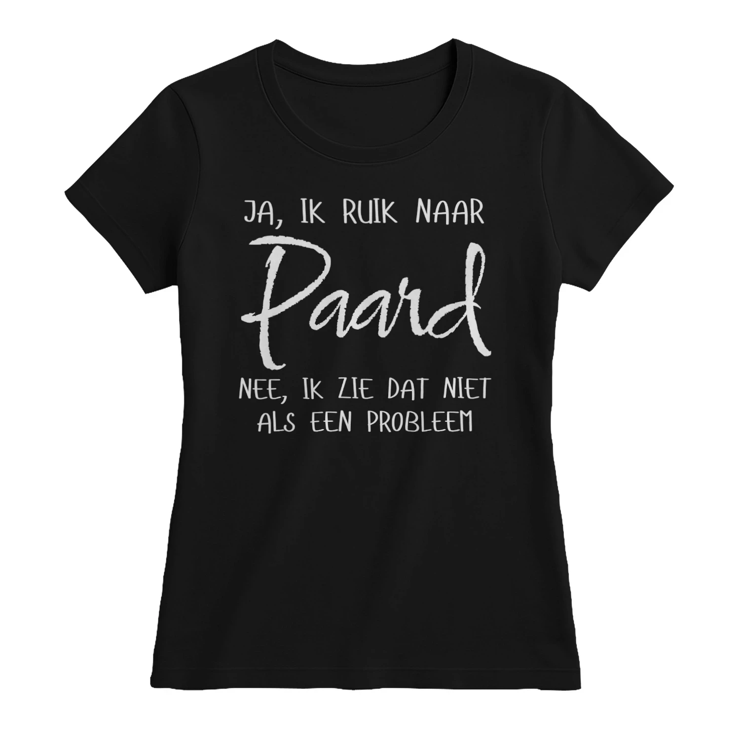 Ja ik ruik naar paard...