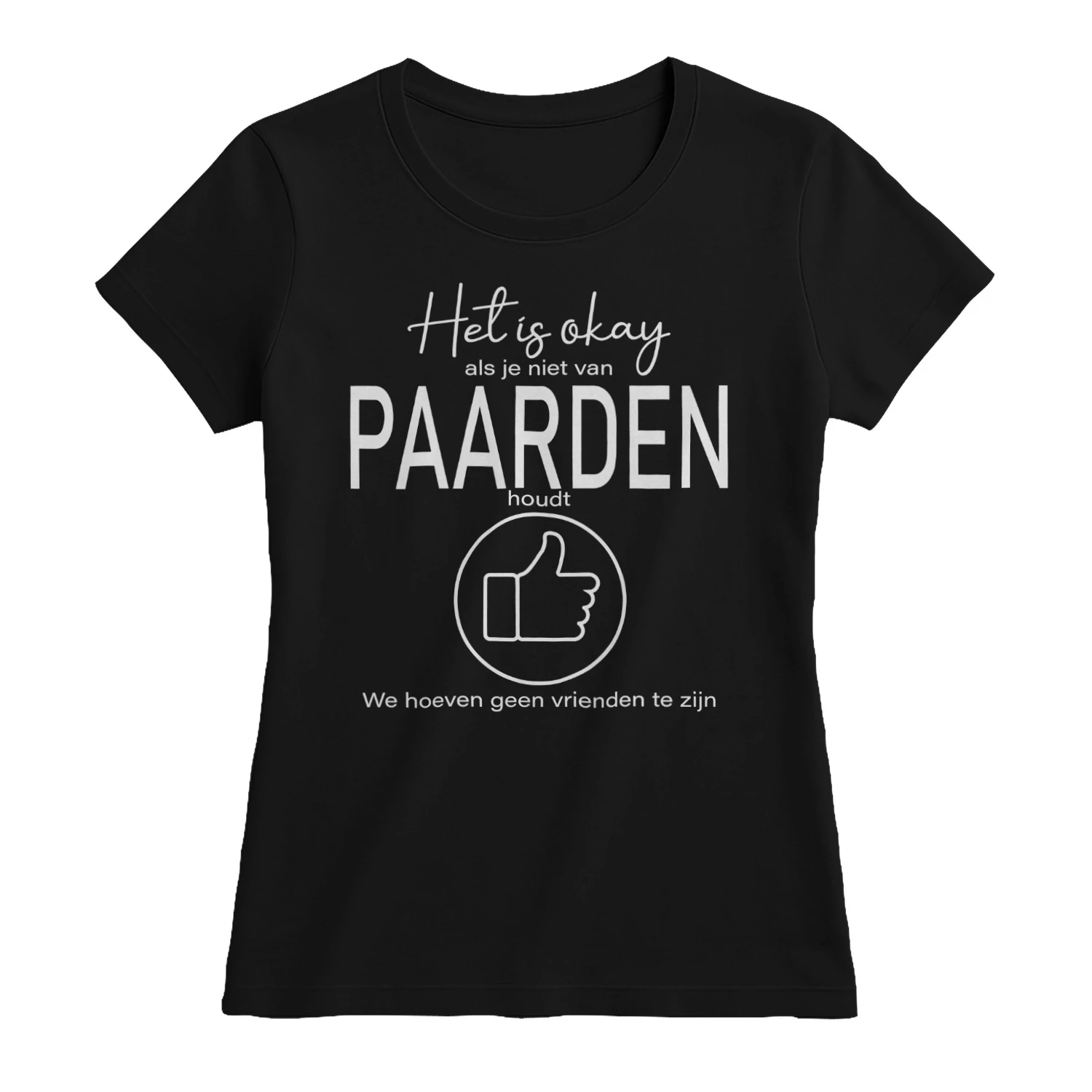 Het is OKAY als je niet van paarden houdt....