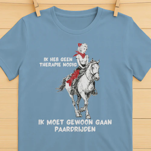 Ik heb geen therapie nodig...