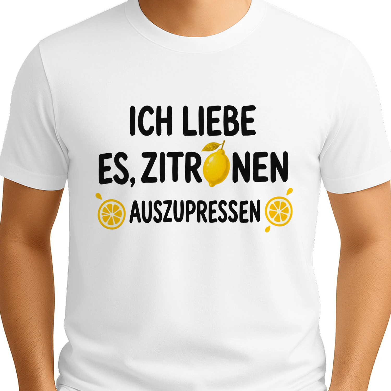 Lustiges Partner-T-Shirt Set: "Zitrone & Auspresser"