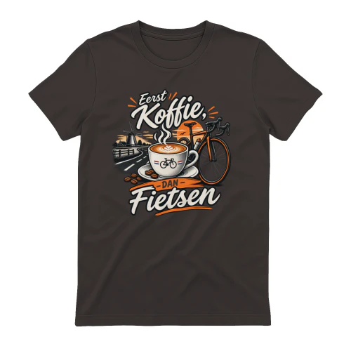 Eerst Koffie, Dan Fietsen – Grappig Wielrenner Cadeau