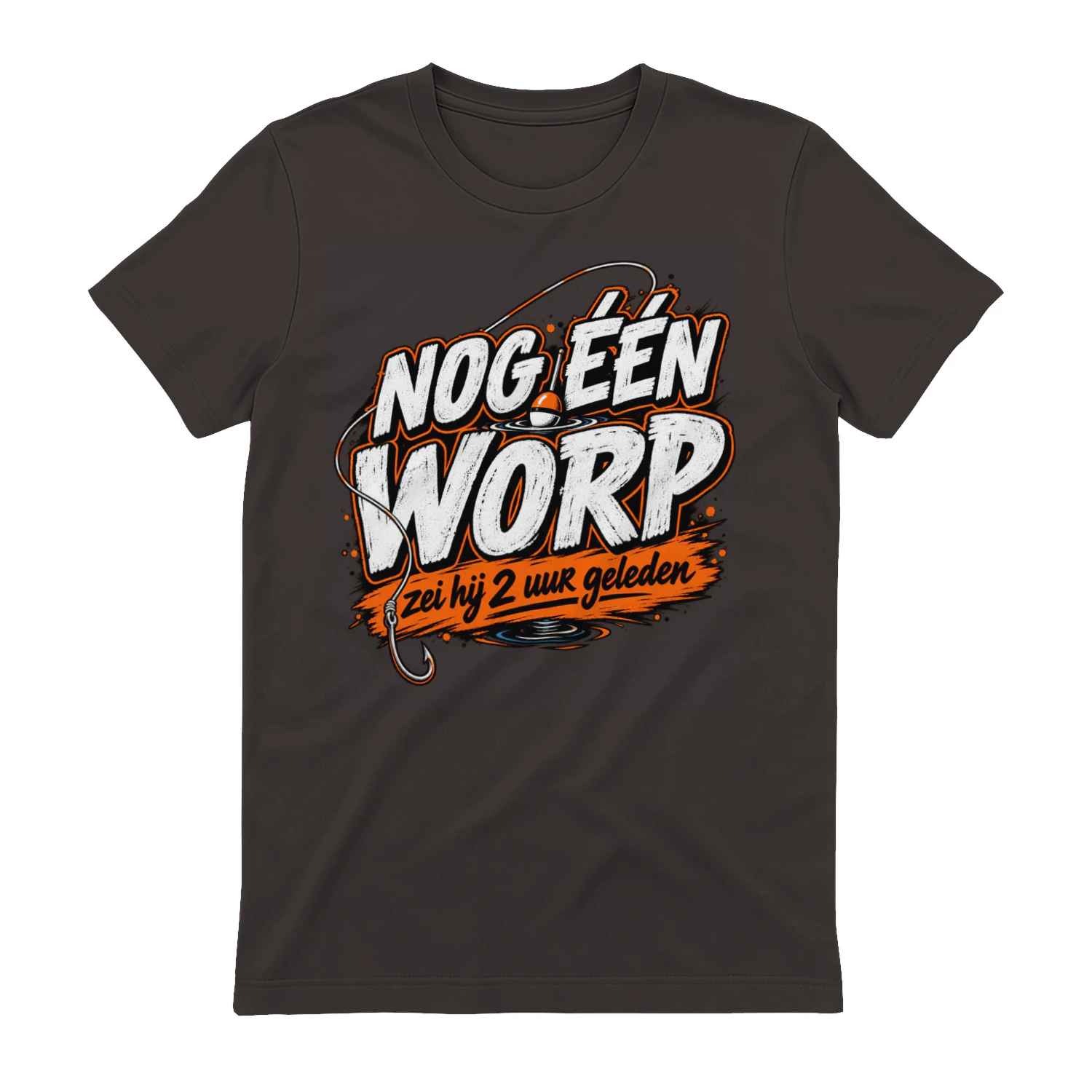 Nog Eén Worp Zei Hij Twee Uur Geleden – Visser Cadeau