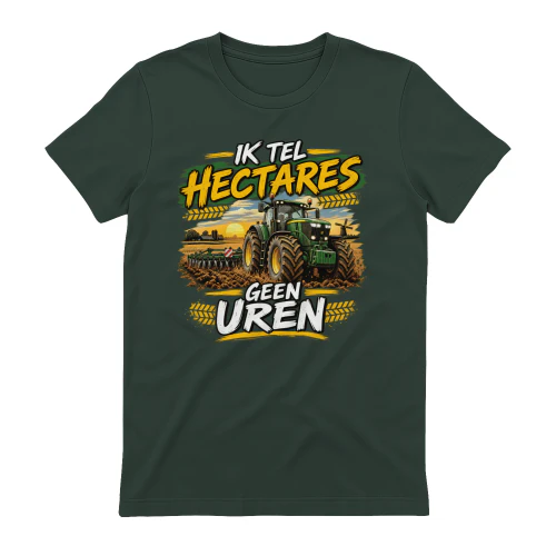 Ik Tel Hectares Geen Uren – Vintage Boer Cadeau