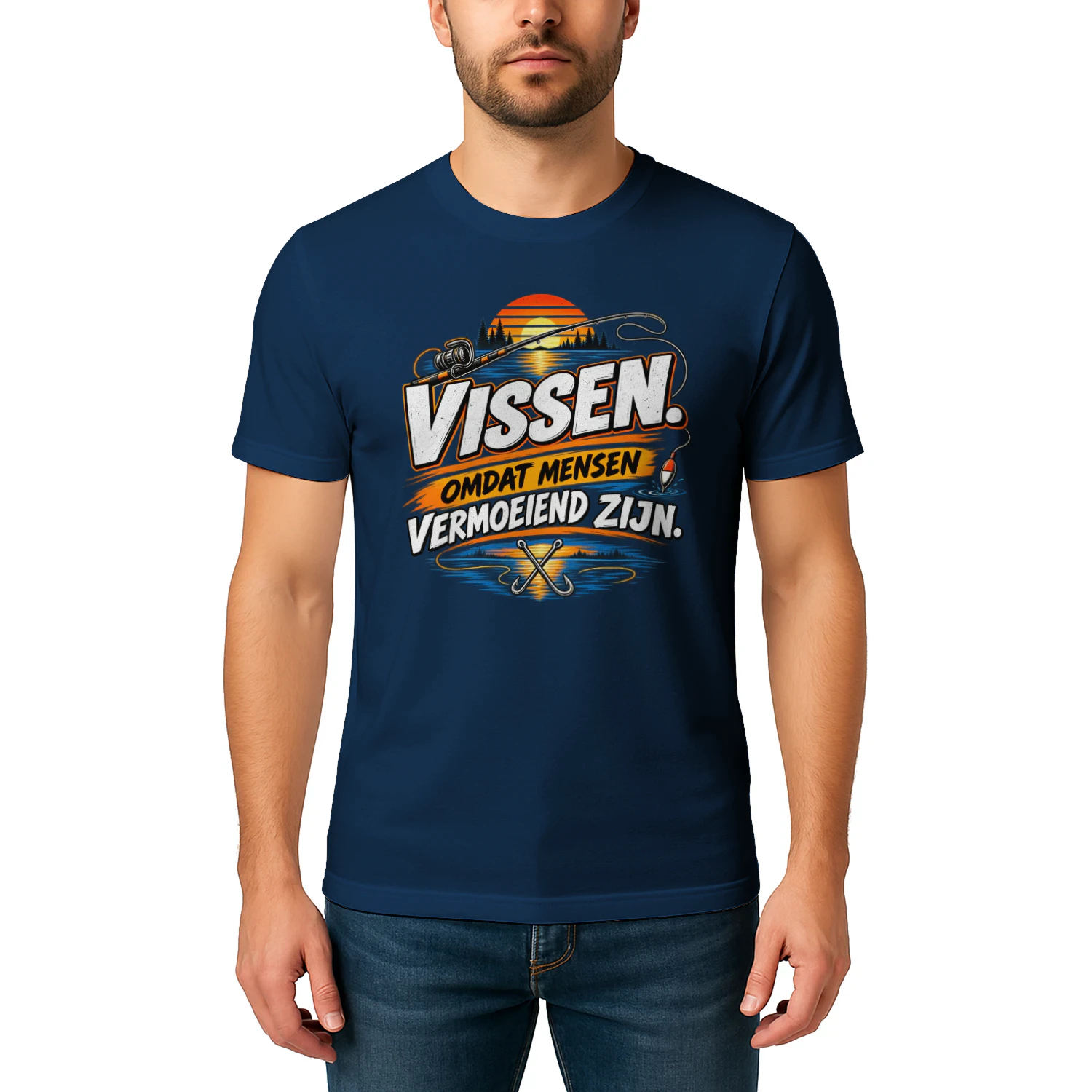Vissen Omdat Mensen Vermoeiend Zijn – Visser Cadeau