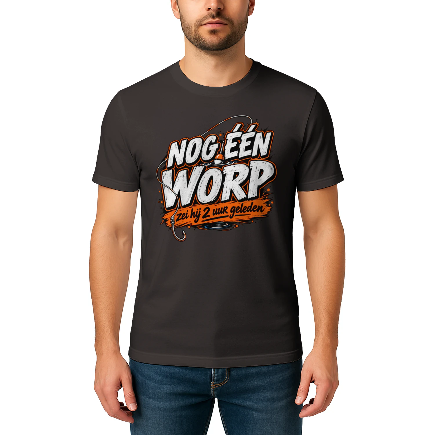 Nog Eén Worp Zei Hij Twee Uur Geleden – Visser Cadeau