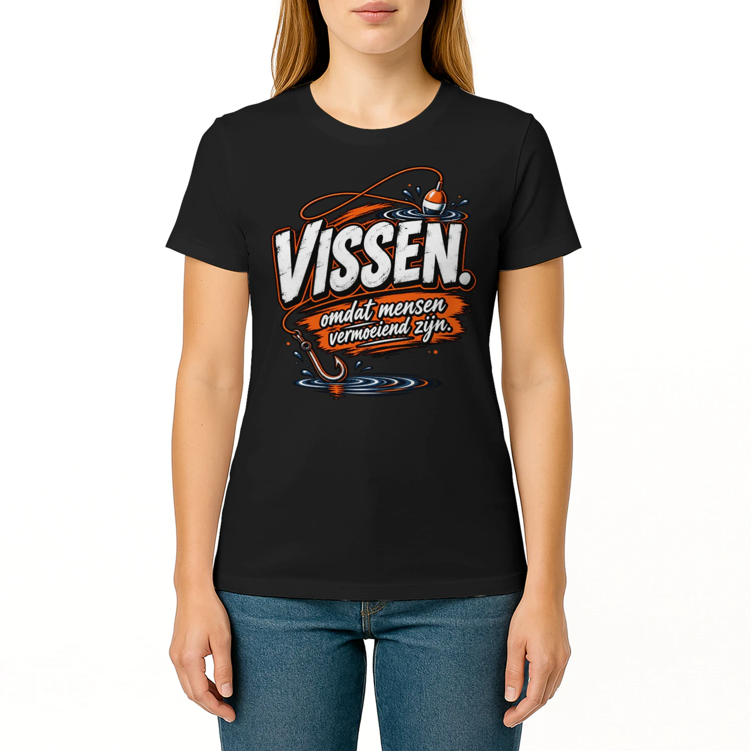 Vissen Omdat Mensen Vermoeiend Zijn – Grappig Visser Cadeau