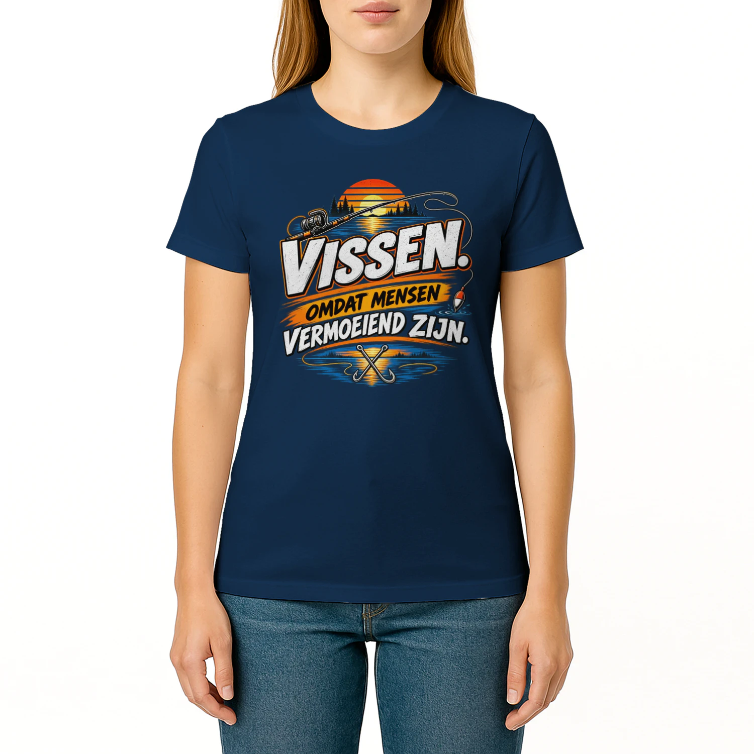 Vissen Omdat Mensen Vermoeiend Zijn – Visser Cadeau