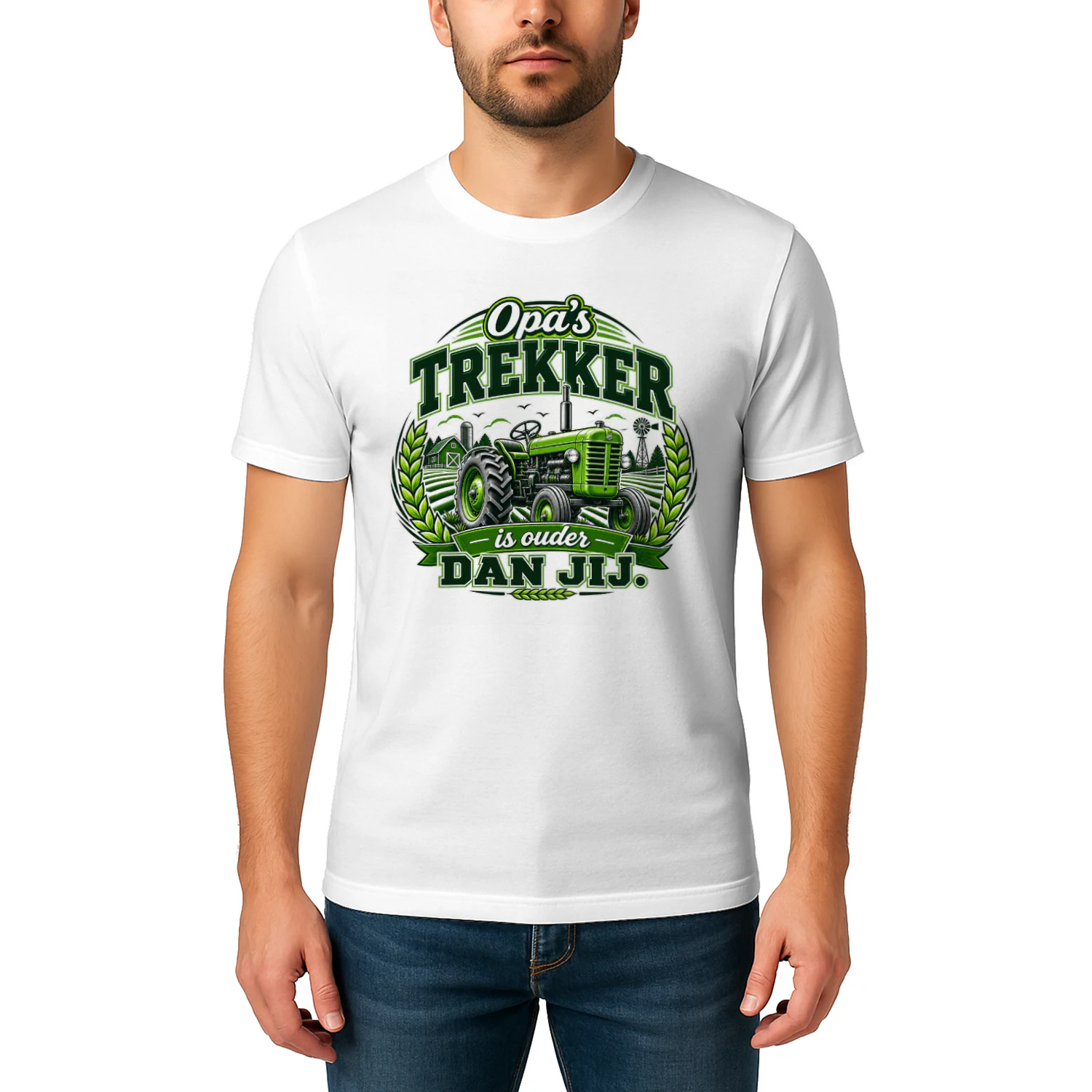 Opa's Trekker Is Ouder Dan Jij – Grappig Boer Cadeau
