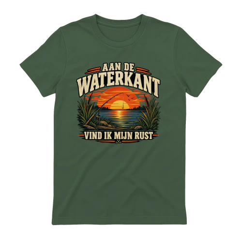 Aan De Waterkant Vind Ik Mijn Rust – Vissen Cadeau