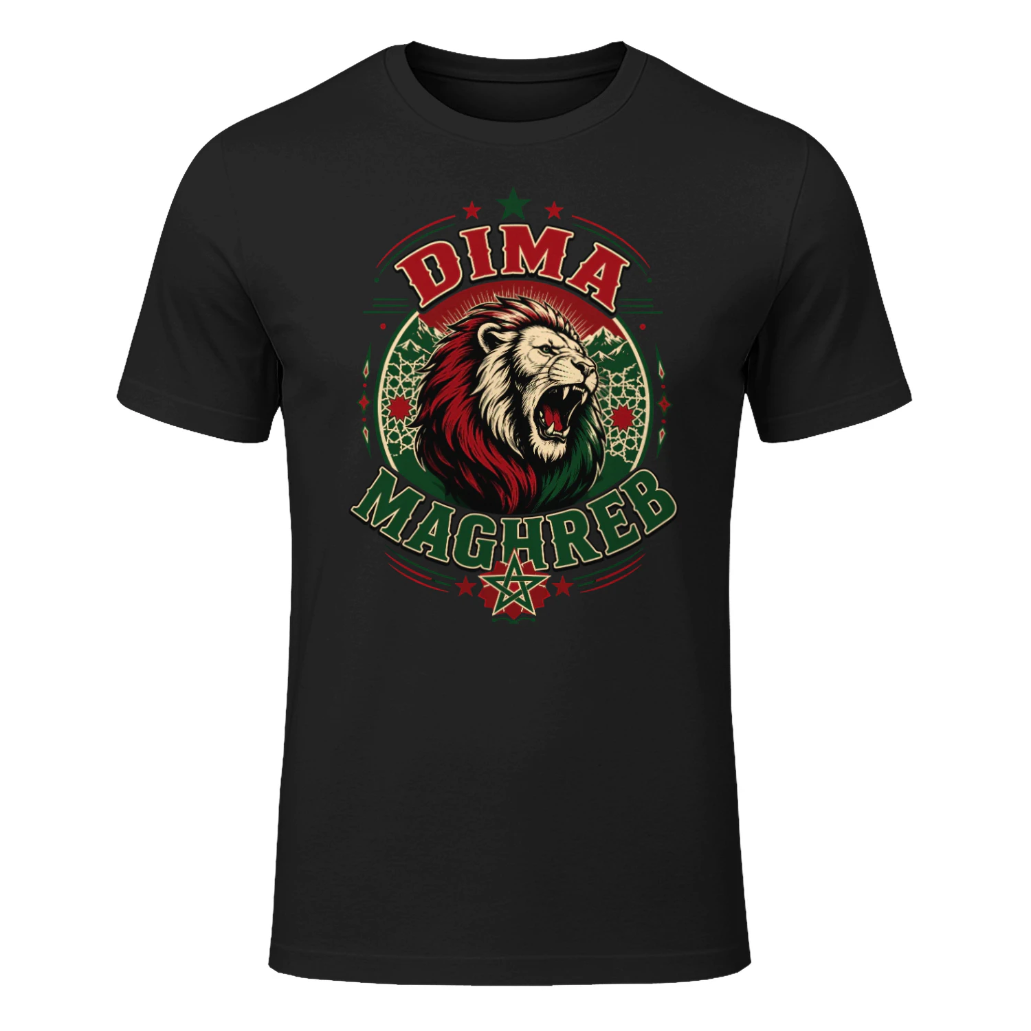 Morocco Flag Dima Maghreb