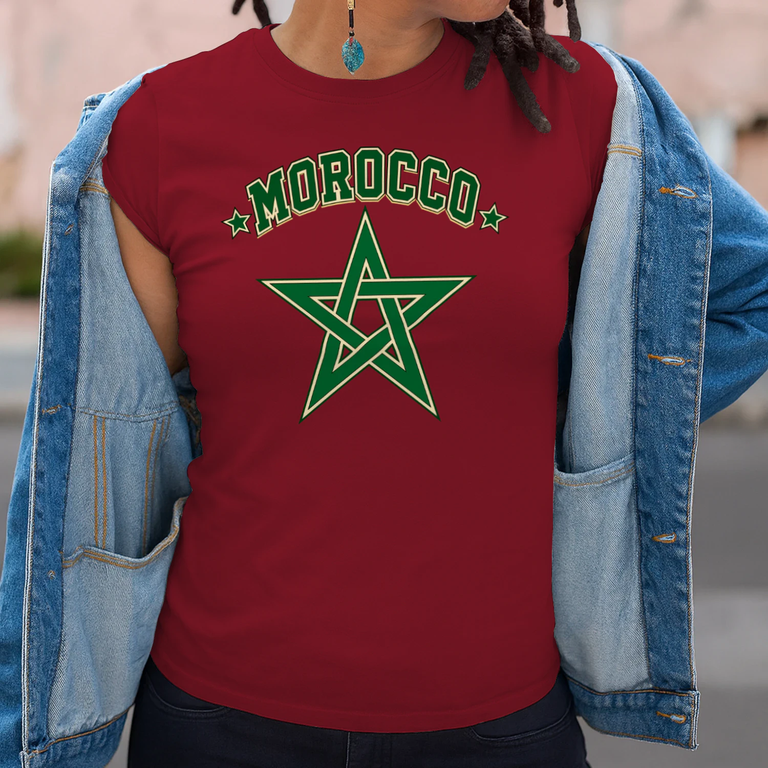 Morocco Flag Patriotic Moroccan