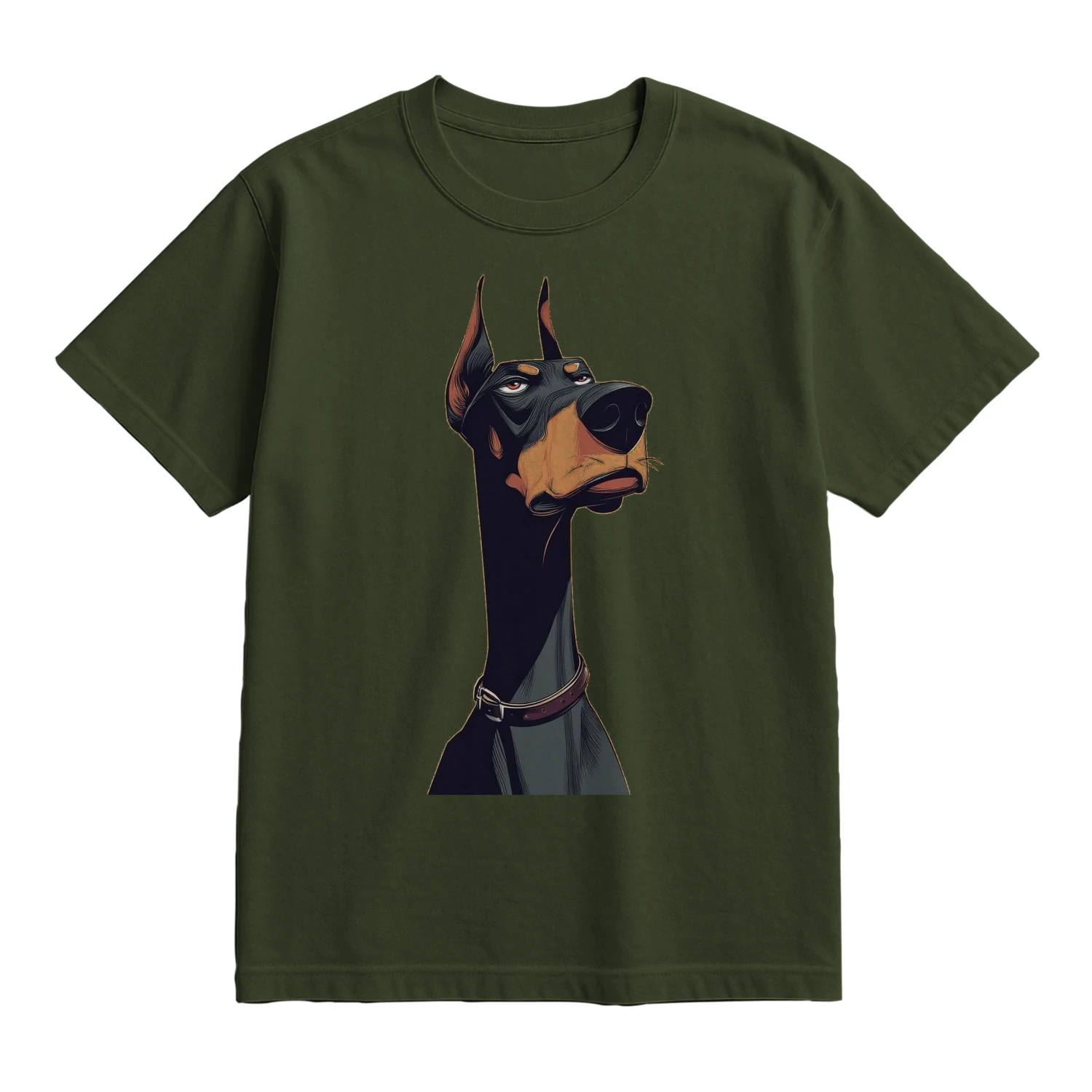 Proud Doberman – Bold Dog Portrait Graphic