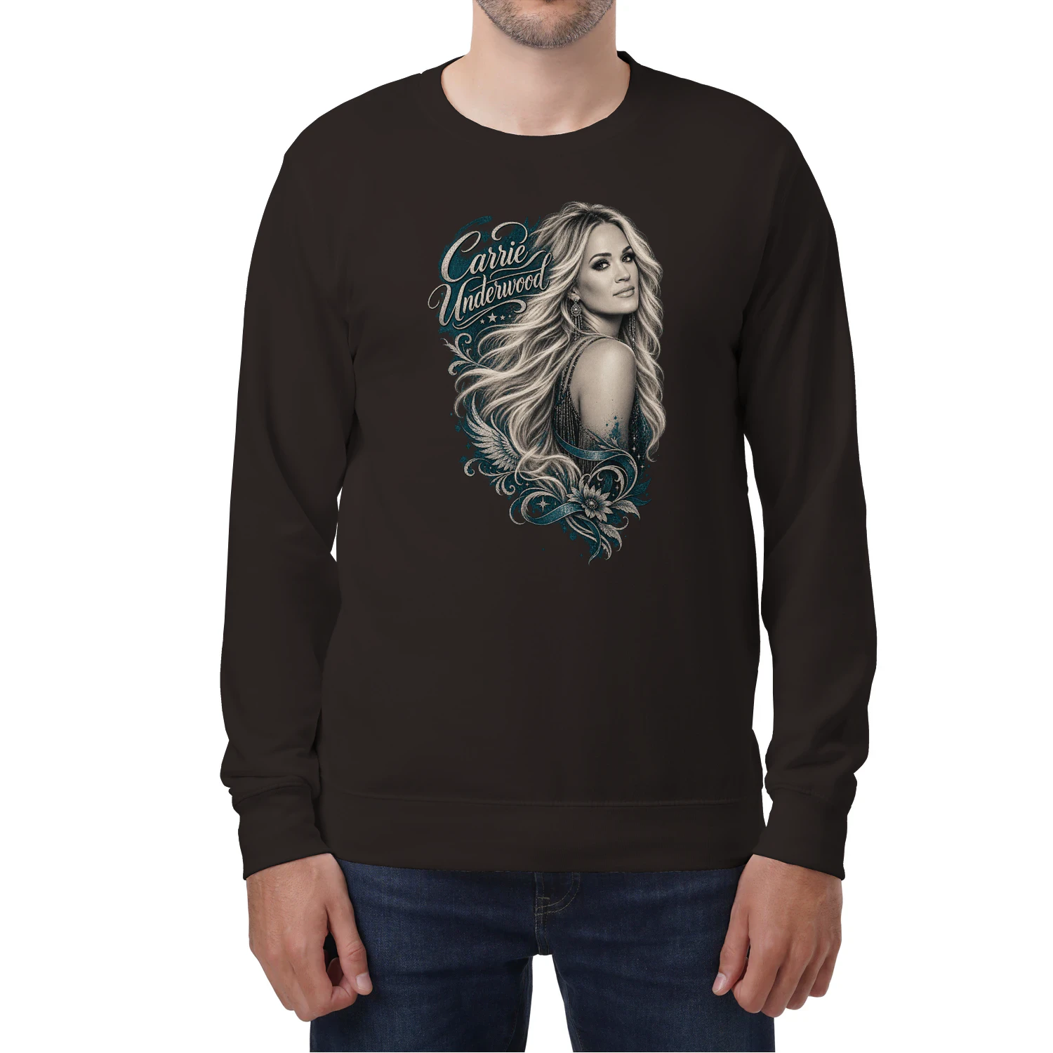 Carrie Underwood Silver Star Concert Graphic T‑Shirt