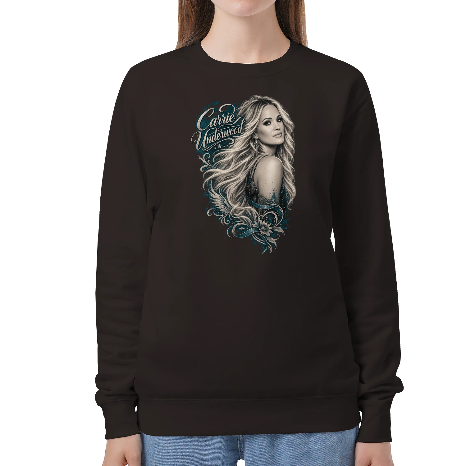Carrie Underwood Silver Star Concert Graphic T‑Shirt