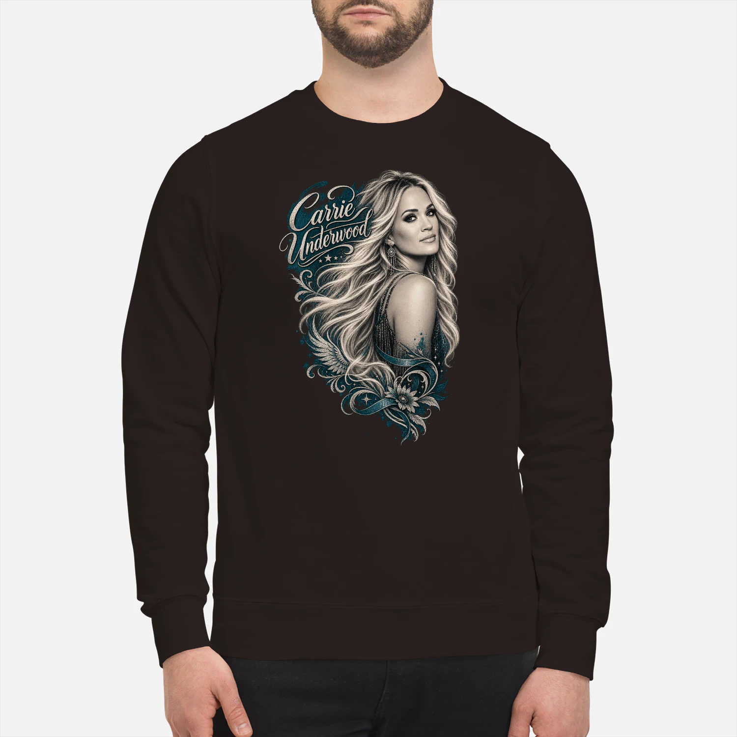 Carrie Underwood Silver Star Concert Graphic T‑Shirt