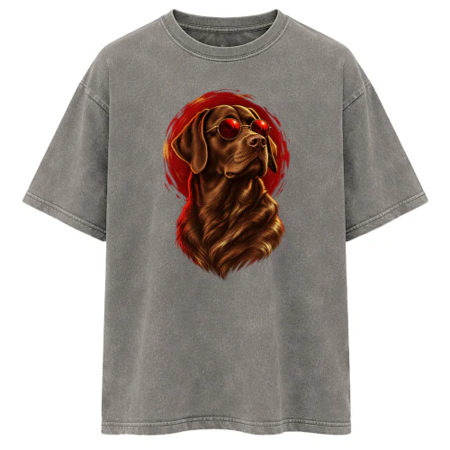 Serious Vibes Labrador Graphic T‑Shirt
