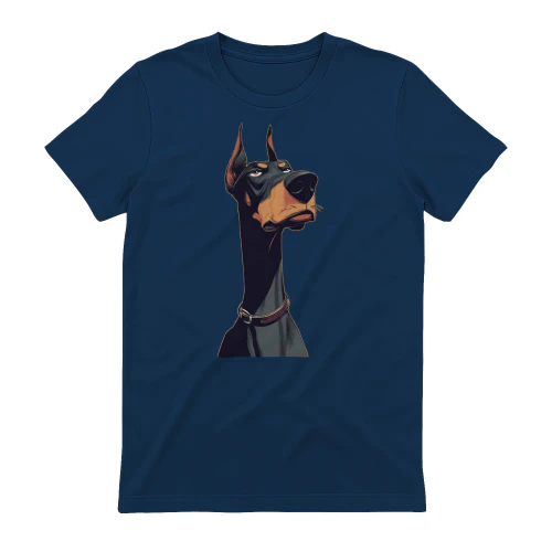 Proud Doberman – Bold Dog Portrait Graphic Copy