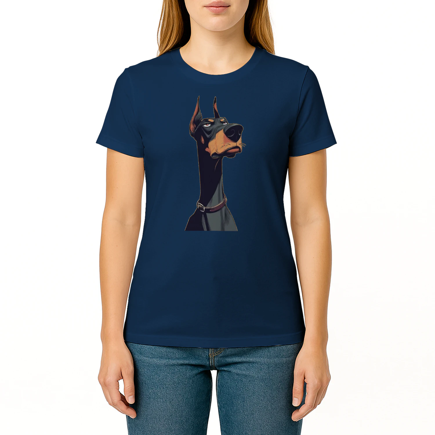 Proud Doberman – Bold Dog Portrait Graphic