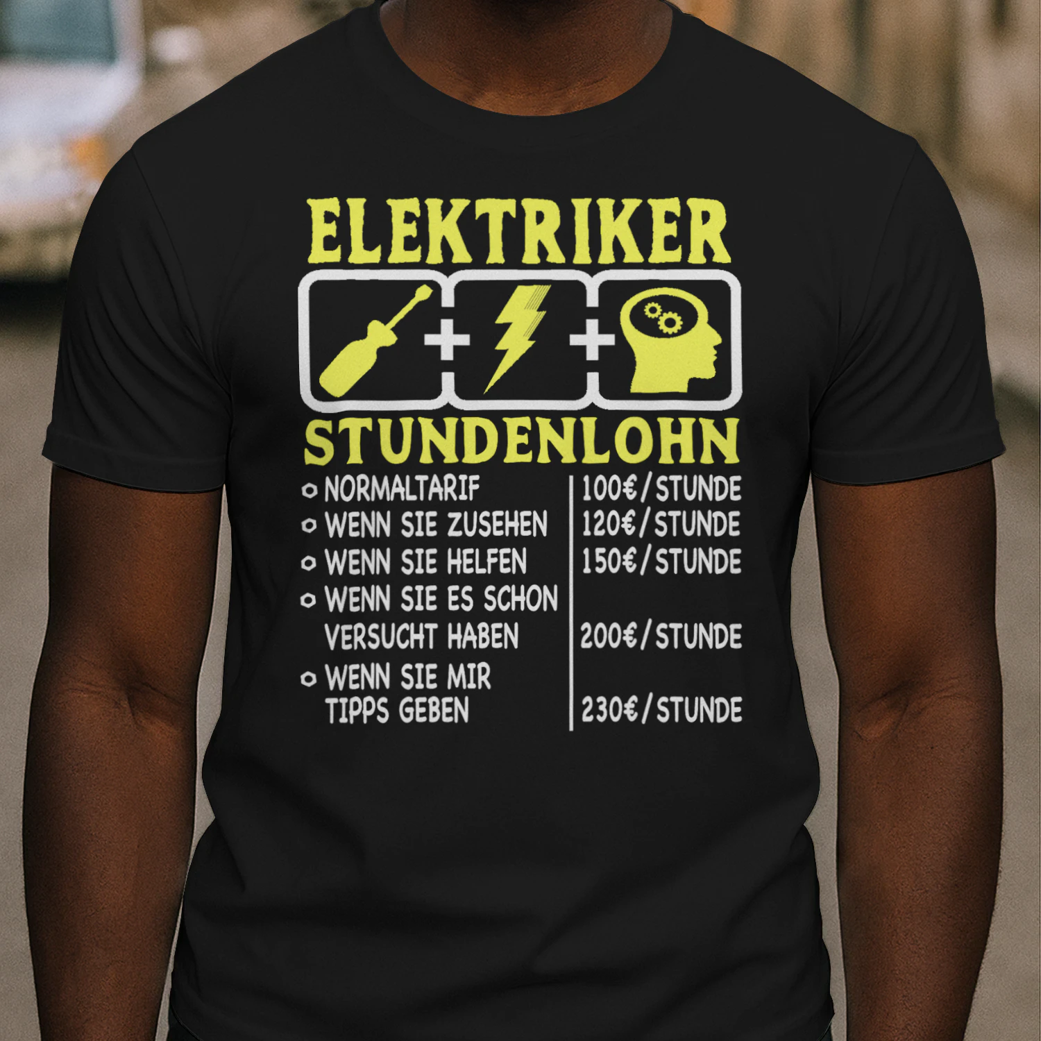 Geschenkidee Elektriker Elektroniker