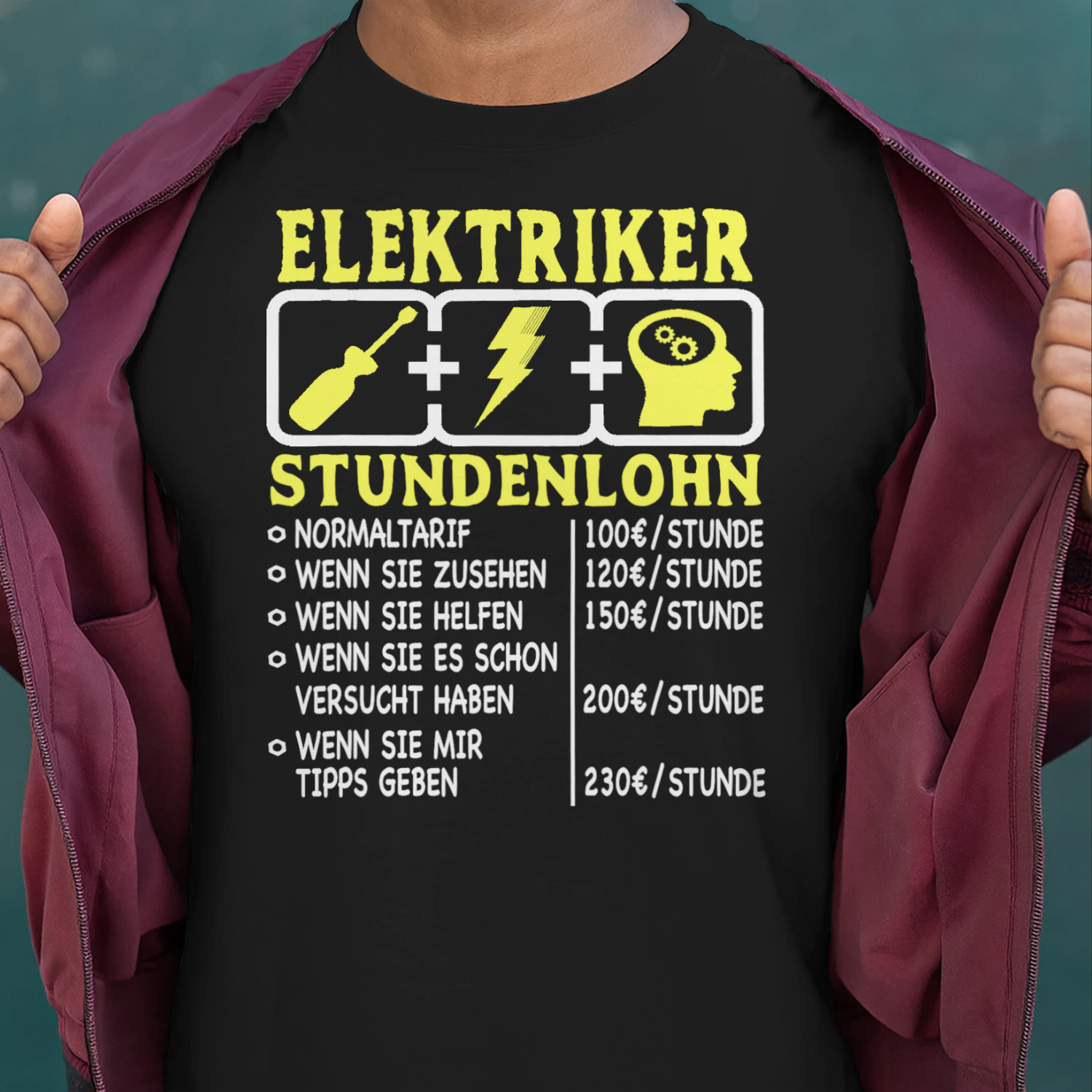 Geschenkidee Elektriker Elektroniker
