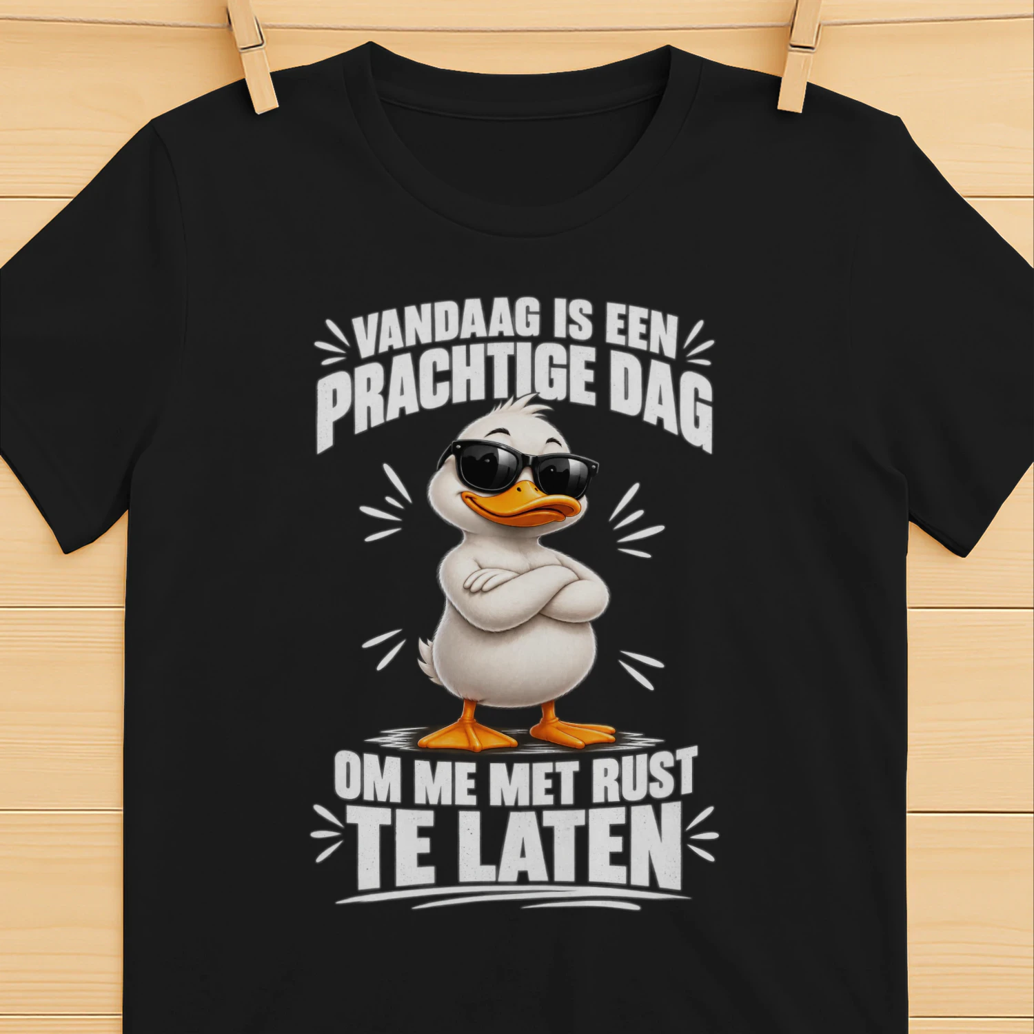 Vandaag is een prachtige dag om me met rust te laten