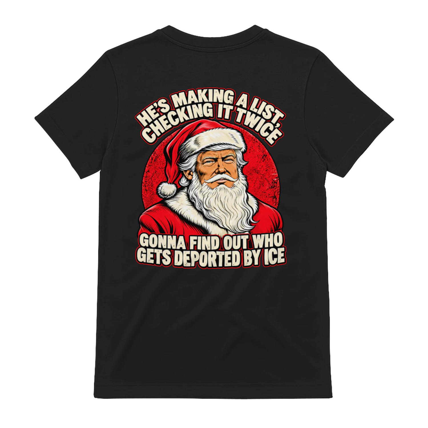 Trump Santa Christmas T-Shirt