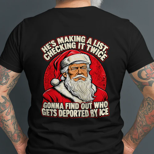 Trump Santa Christmas T-Shirt
