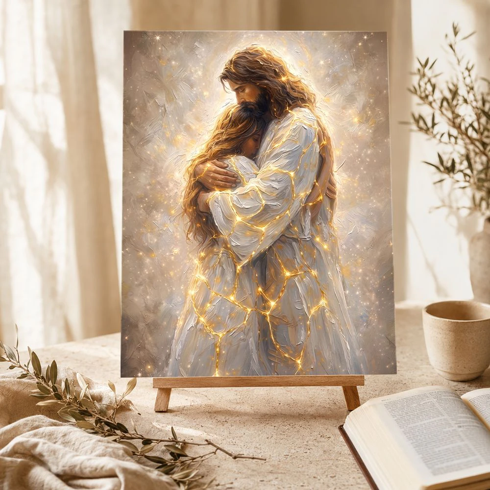 Jesus Christ Kintsugi Healing