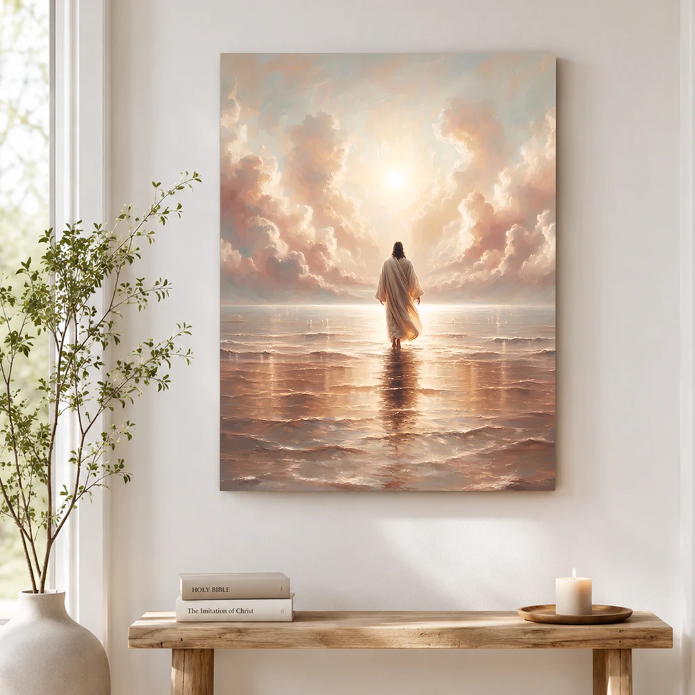 Der Weg Christi – Leinwandporträt