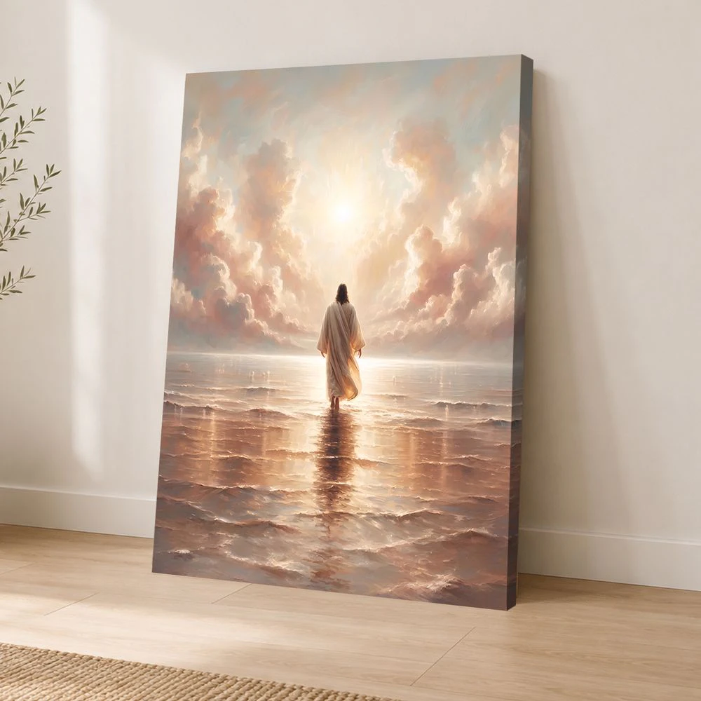 Der Weg Christi – Leinwandporträt