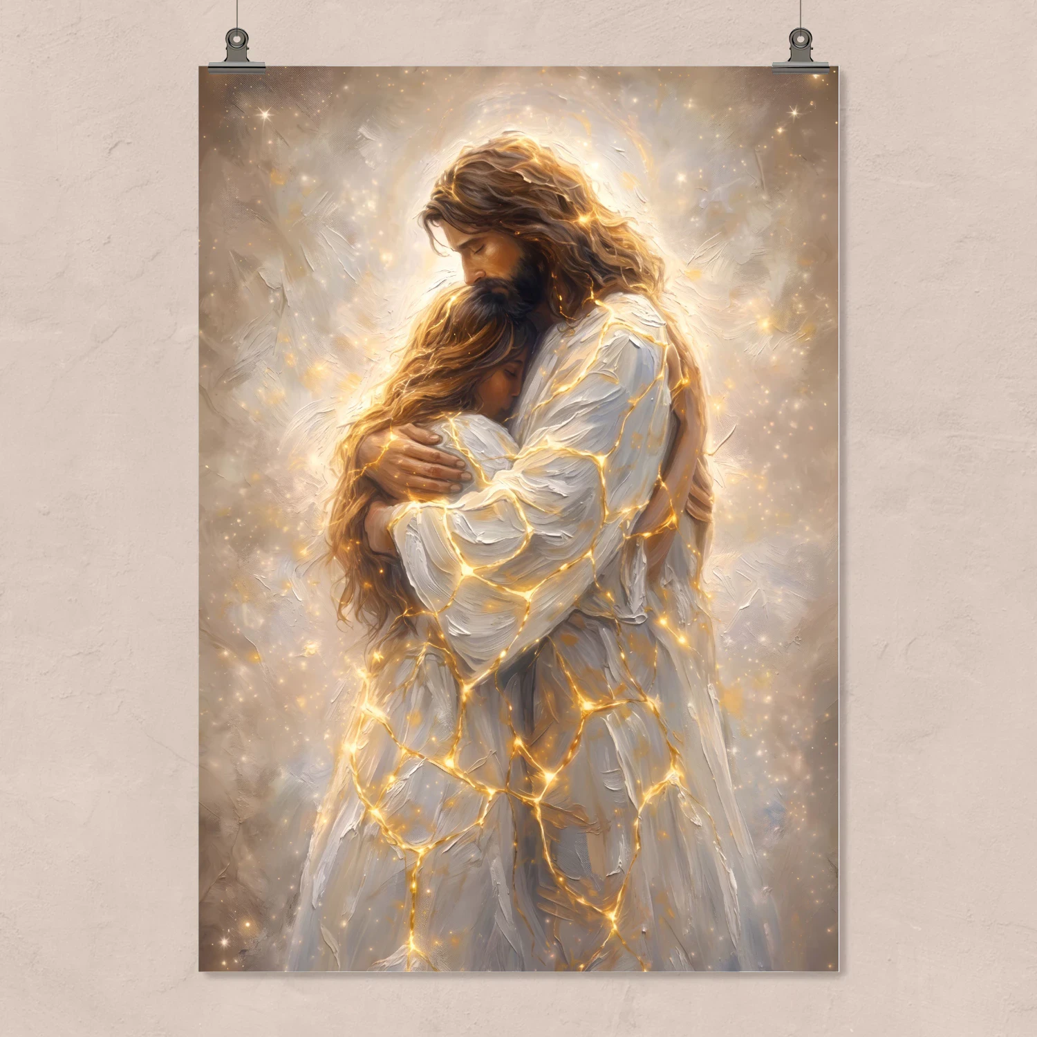Jesus Christ Kintsugi Healing