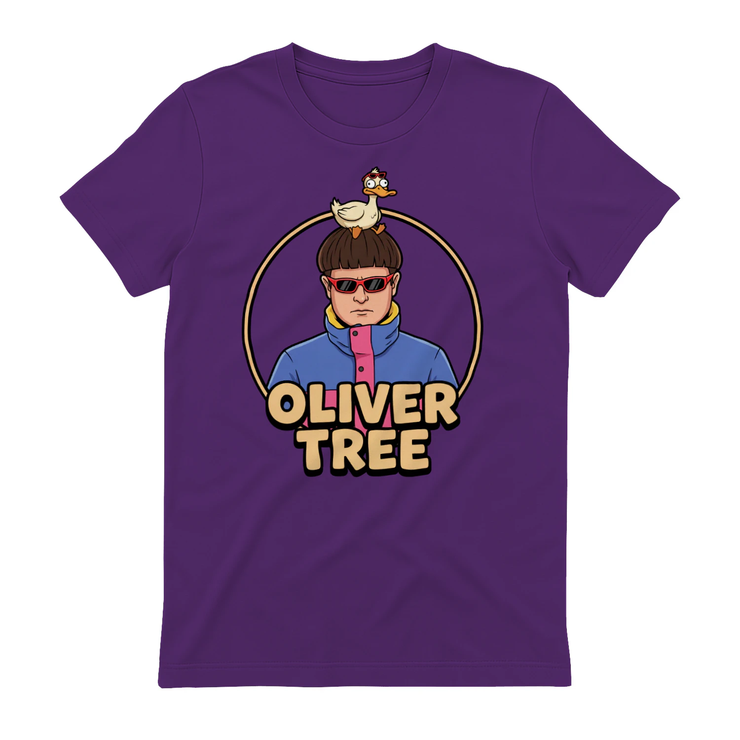 Oliver Tree Duck Meme Graphic Tee | Funny Alt-Pop Unisex T-Shirt