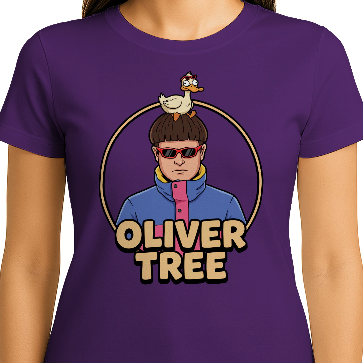 Oliver Tree Duck Meme Graphic Tee | Funny Alt-Pop Unisex T-Shirt