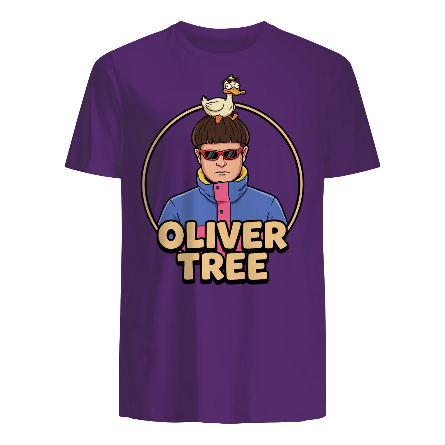 Oliver Tree Duck Meme Graphic Tee | Funny Alt-Pop Unisex T-Shirt