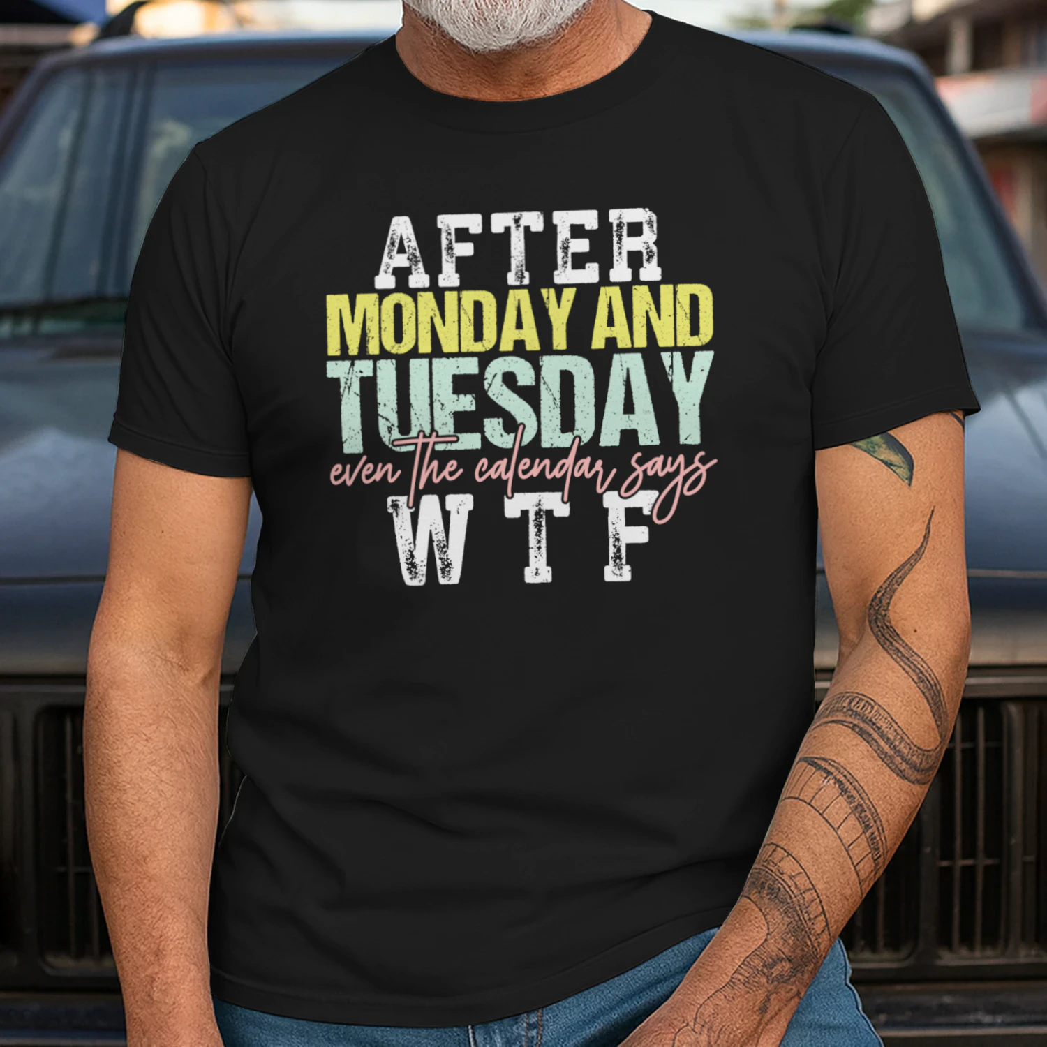 After Monday and Tuesday Funny T-Shirt