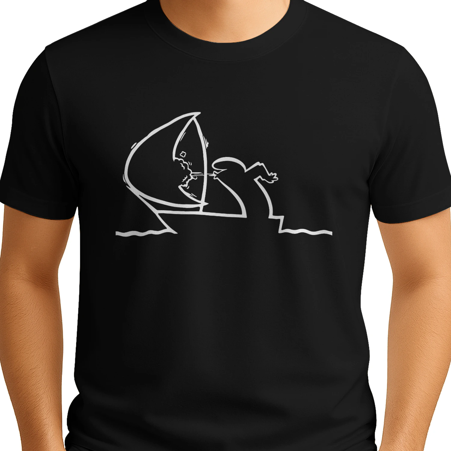 Minimalist Line Art Graphic