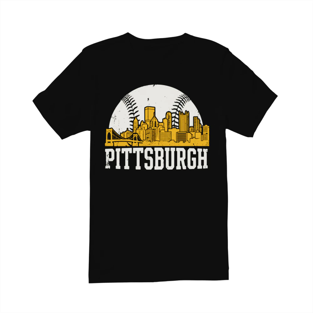 Pittsburgh Baseball Skyline Classic Unisex T-shirt
