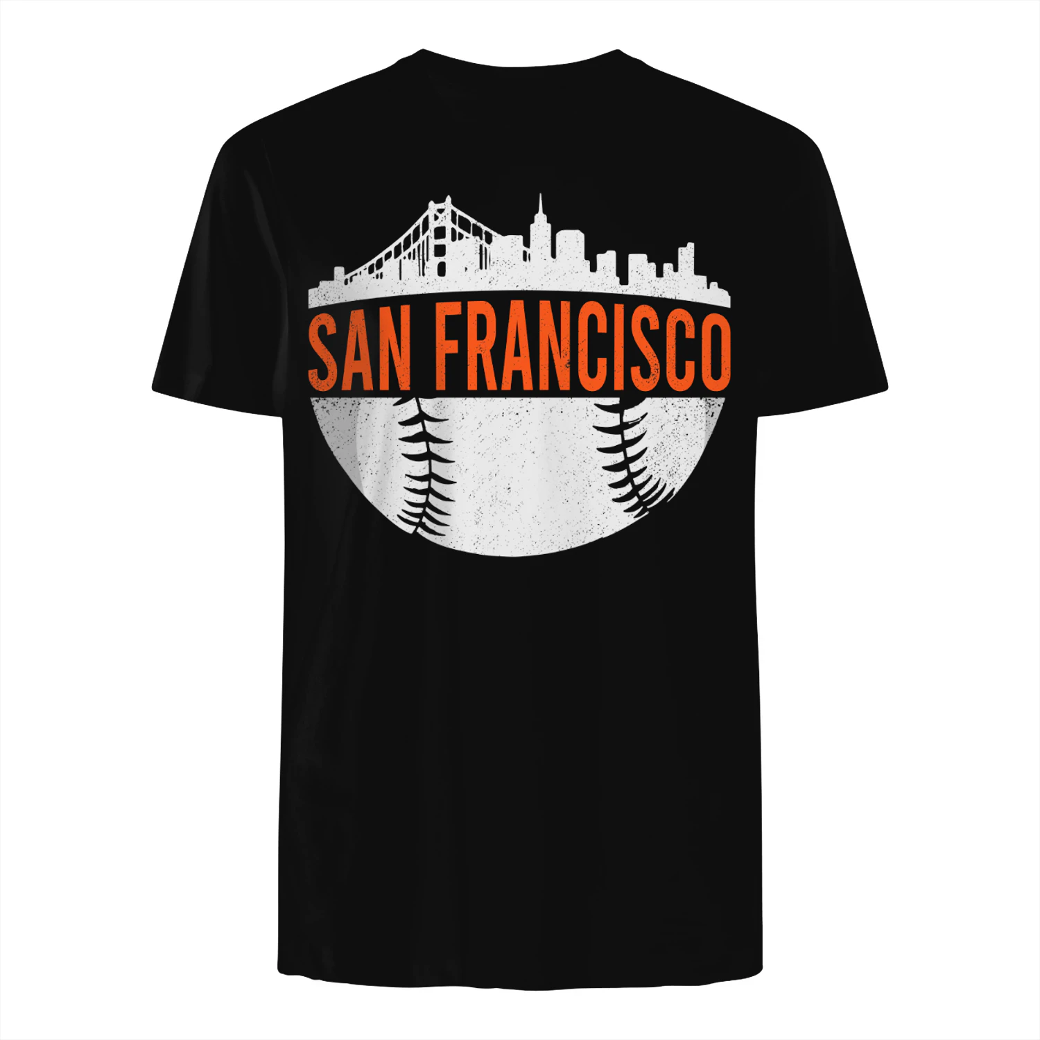 Vintage San Francisco Baseball Skyline T-Shirt - Free Shipping 📦