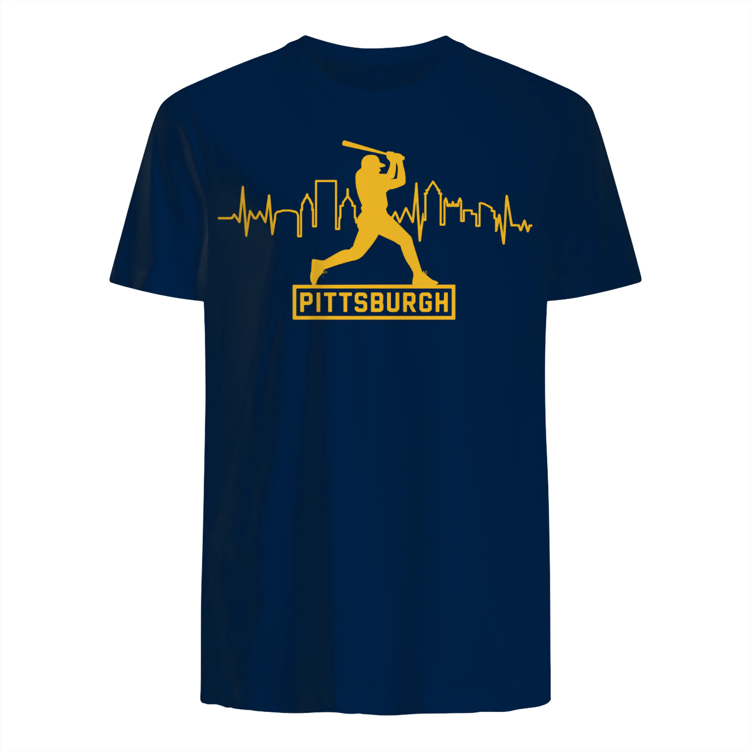 Pittsburgh Heartbeat T-shirt - Free Shipping 📦