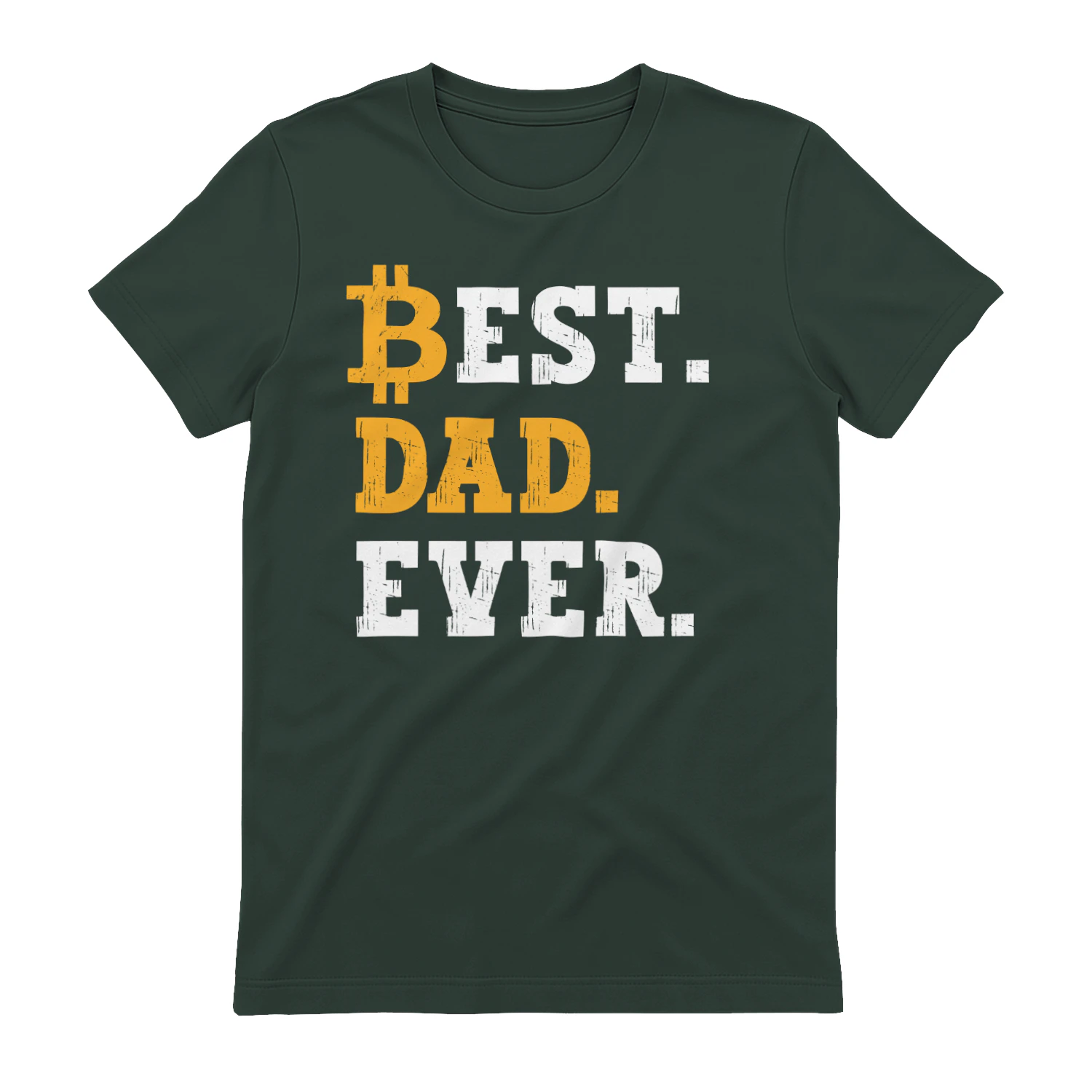 Funny Bitcoin Dad Present Crypto Dad Best Dad Ever T-Shirt - Free Shipping 📦