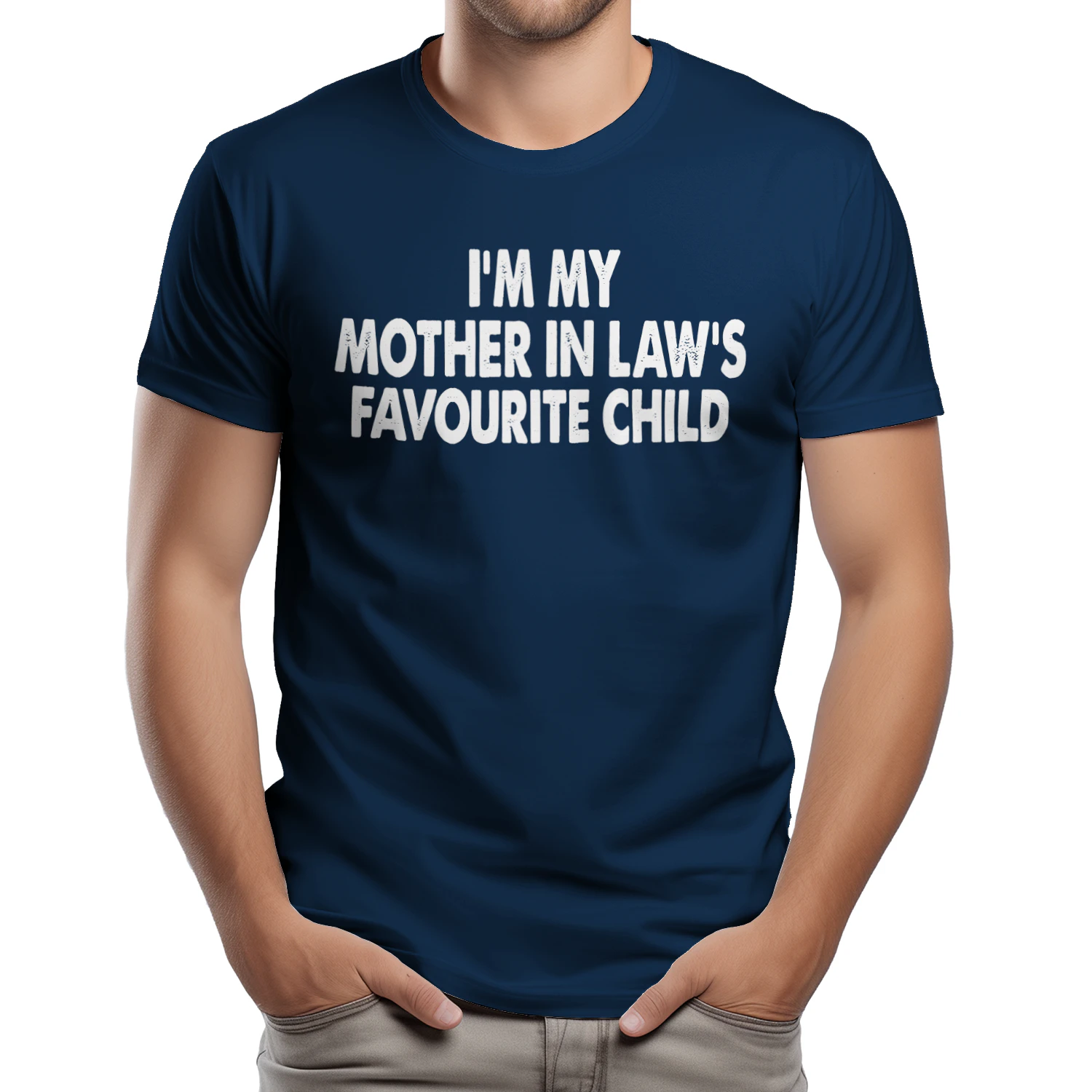 I’m My Mother-in-Law’s Favourite Child – Funny Son-in-Law Gift T-Shirt - Free Shipping 📦