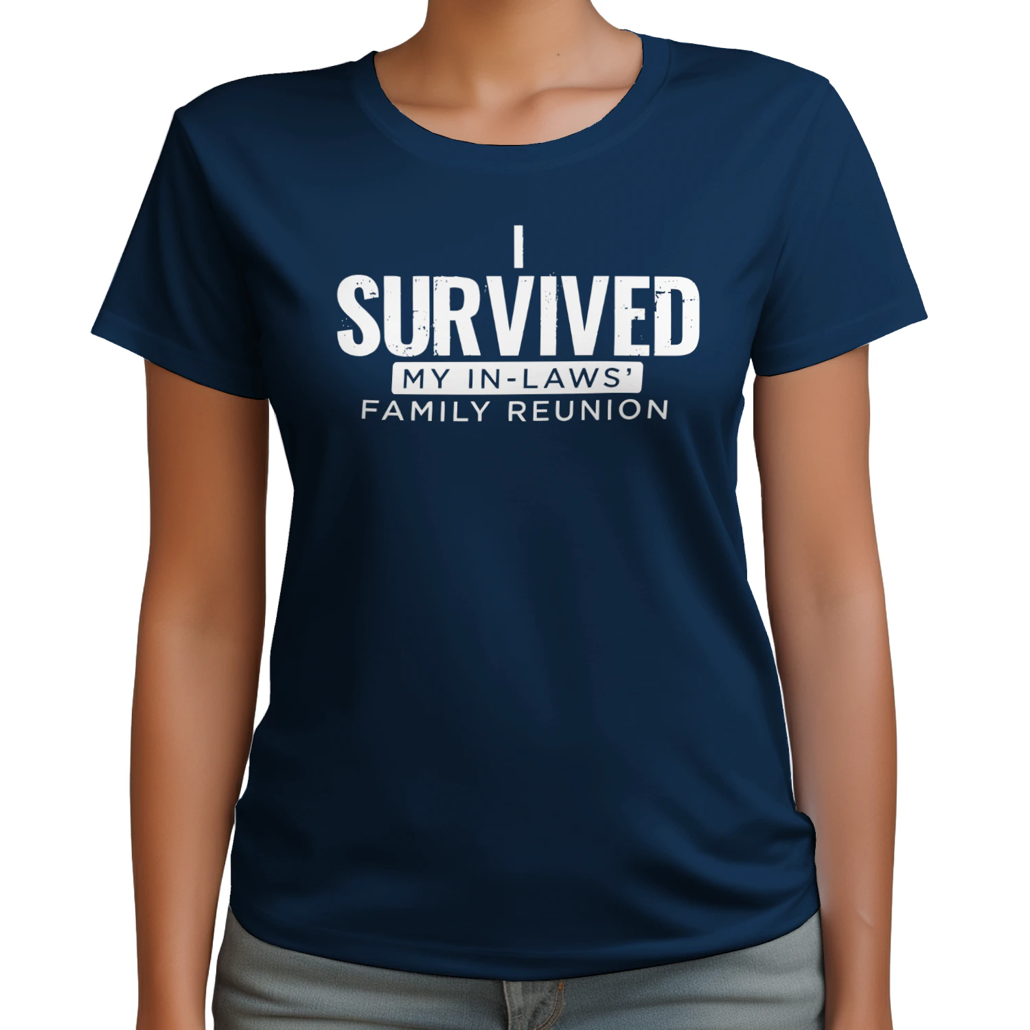 I Survived My In-Laws Family Reunion Funny Holiday Gathering Gift T-shirt - Free Shipping 📦