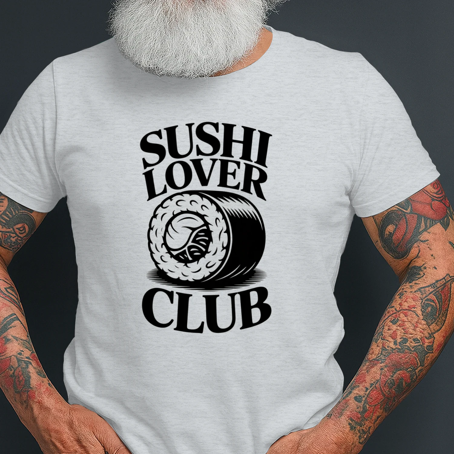 🍣 Sushi Lover Club T-Shirt – Fun Graphic Tee for Sushi Fans Unisex Softstyle T-shirt